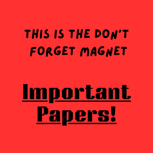 Don't Forget!