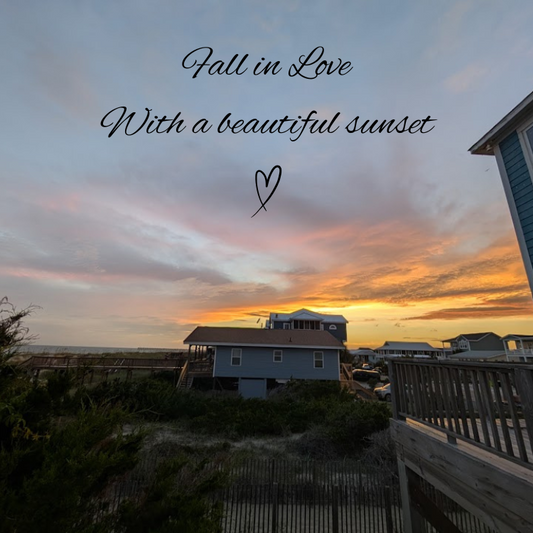 Fall In Love With A Beautiful Sunset